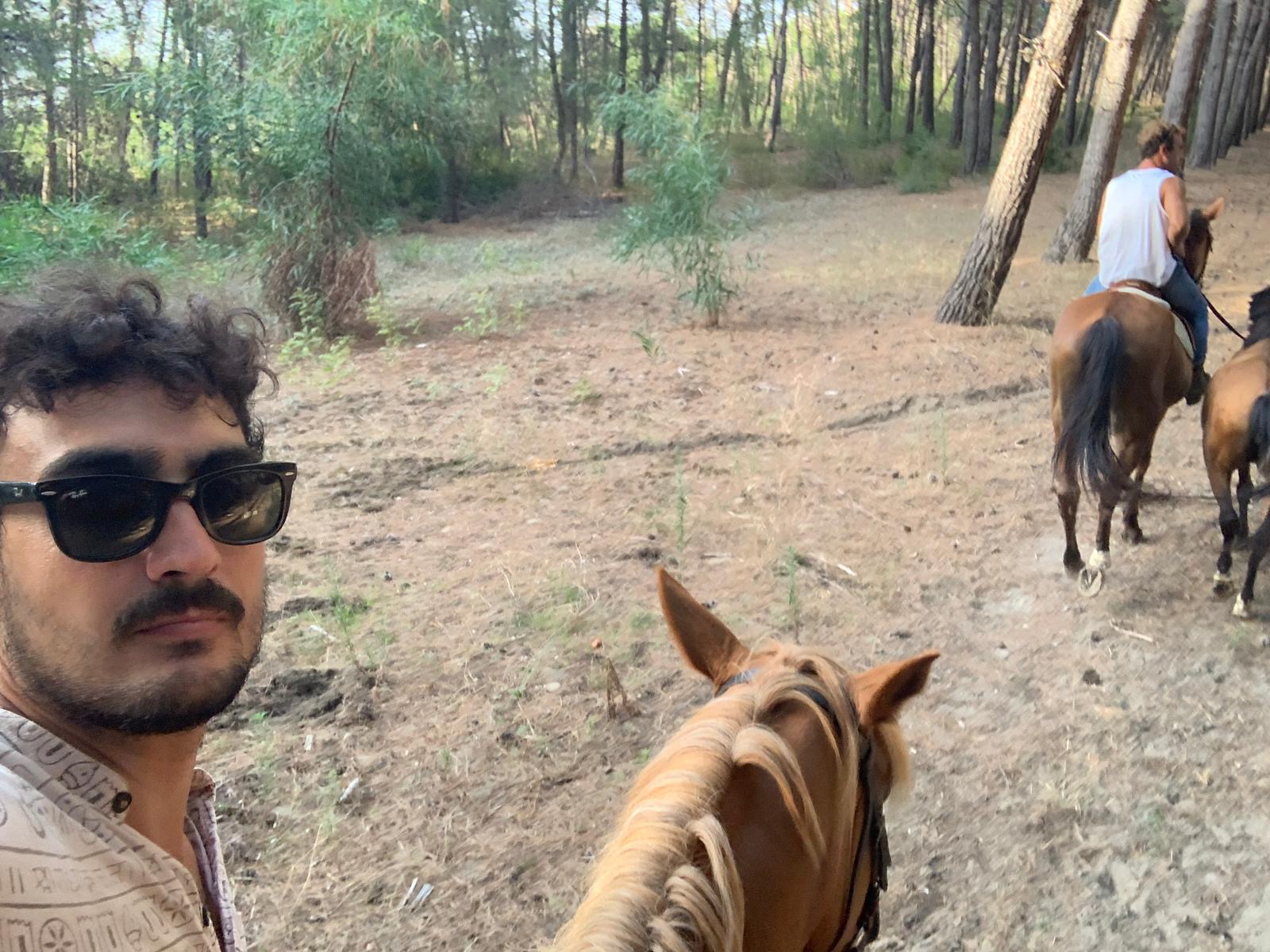 Francesco a cavallo