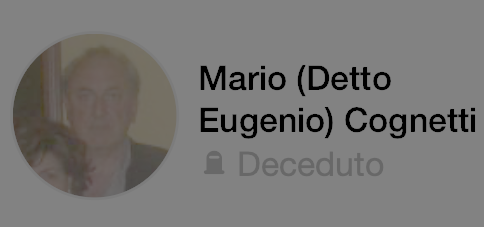 Mario (Detto Eugenio) Cognetti