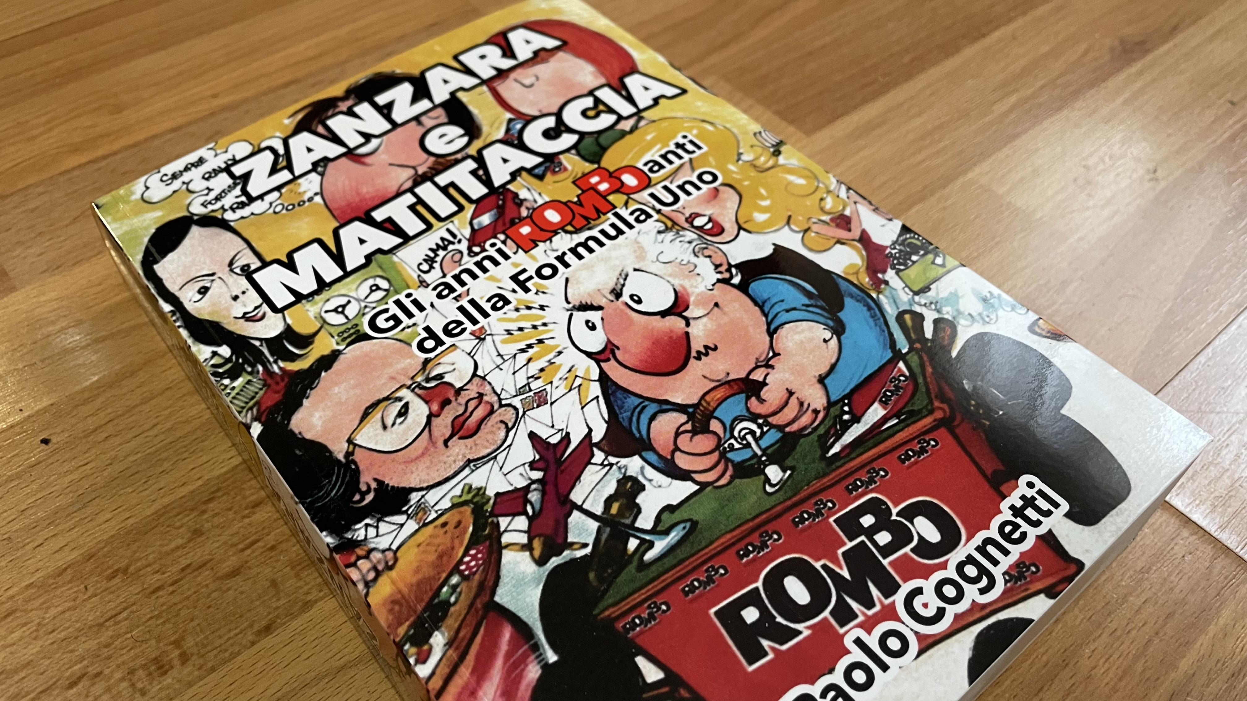 Copertina del libro Zanzara e Matitaccia, gli anni ROMBOanti della Formula Uno